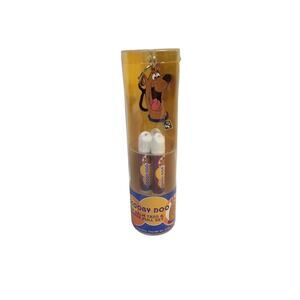 Scooby-Doo Lip Balm Trio & Zipper Pull Set Kid Care Hanna Barbera NIP